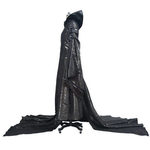 Evil Queen Cosplay Outfit Ladies Fancy Dress Adult Deluxe Maleficent Costume Women Halloween Party Cosplay Costume hat ► Photo 1/6