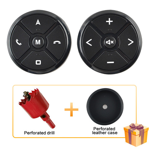 10 keys wireless Car Steering Wheel Control button for car radio DVD GPS multimedia Navigation head unit Remote Control Button ► Photo 1/6