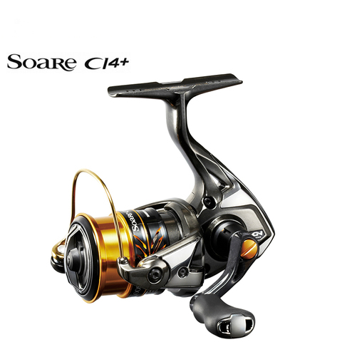 SHIMANO Soare CI4+ 500S C2000SSPG 2000SHG 3-4 (KG) Drag Max 9+1 BB 5.6/6.0:1HAGANE & X-SHIP Light Coils Spinning Fishing Reel ► Photo 1/1