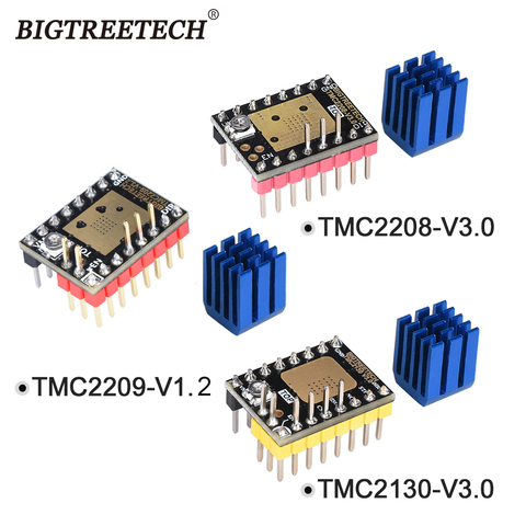 BIGTREETECH TMC2208 V3.0 TMC2209 UART TMC2130 SPI Stepper Motor Driver Stepstick Mute For SKR V1.3 Pro MKS 3D Motherboard ► Photo 1/6