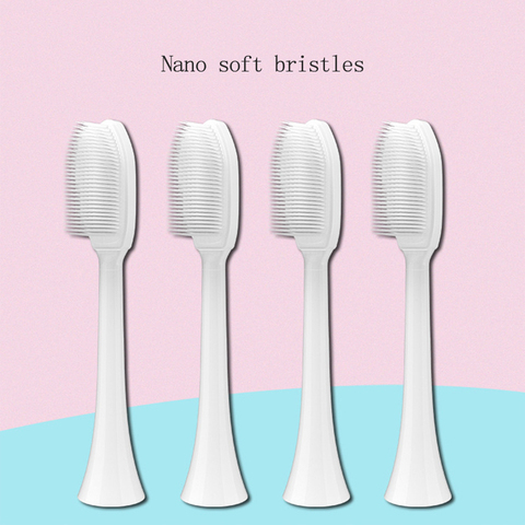 Nano For Soocas X3 X5 Brush Heads Antibacterial Replacement Toothbrush Heads For Xiaomi Mijia T500 Electric Toothbrush Nozzles ► Photo 1/6