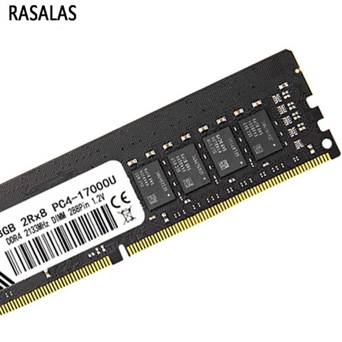 Rasalas Memory RAM DDR4 8G 4G 16G Desktop 17000 19200 21300 PC4 1.2V 288pin Memoria Ram for PC Oперативная Nамять ► Photo 1/6