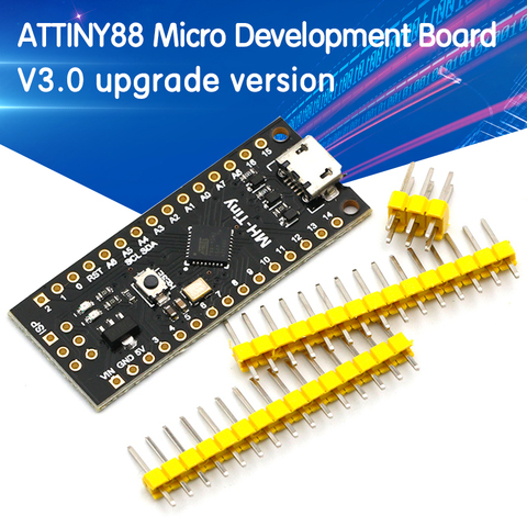 MH-Tiny ATTINY88 micro development board 16Mhz /Digispark ATTINY85 Upgraded /NANO V3.0 ATmega328 Extended Compatible for Arduino ► Photo 1/6