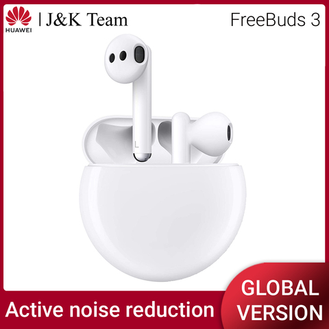 Huawei Freebuds 3 GLOBAL VERSION Wiredcharging in Stock TWS Wireless Headset Bluetooth Earphone Active Noise Cancellation BT 5.1 ► Photo 1/6