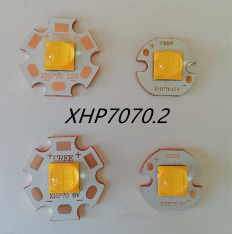 Epileds 7070.2  20W 12V 6V Led replace Cree MKR XHP70 XHP50 LED Emitter Warm white 3000K ► Photo 1/5