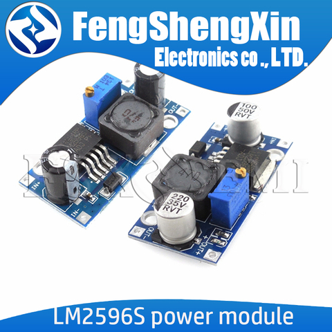 LM2596 DC-DC Step Down Converter Module  3A adjustable step down module LM2596S-ADJ voltage regulator 24V 12V 5V 3V LM2596S ► Photo 1/3