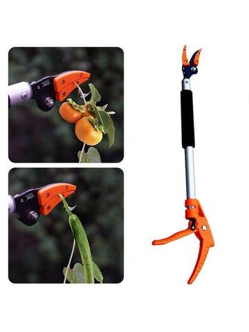 0.6m Extra Long Telescopic Pruning And Hold Bypass Pruner Max Cutting 1/2 Inch Fruit Picker Tree Cutter Garden Tools Tree Pruner ► Photo 1/6