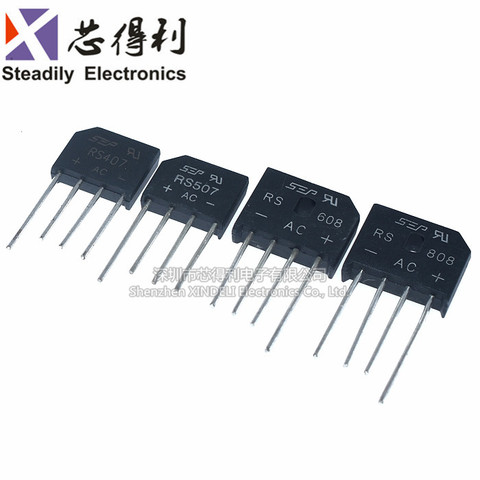 10pcs/lot RS407 507 608 808 bian qiao 4A700V Rectifier Bridge Rectifier Sep Hy Bridge Rectifier ► Photo 1/5