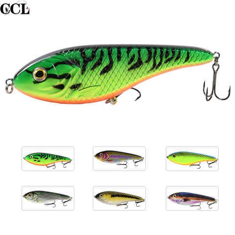 CCLTBA 15cm 81g Glider Jerkbait Wobblers for Big Game Fishing Pike Musky Fishing Lures Buster Artificial Bait ► Photo 1/6