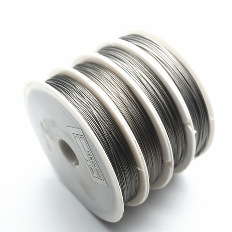 30M/Roll 0.3/0.35/0.45/0.5/0.6mm Stainless Steel Tiger Tail Beading Wire DIY Jewelry Making Finding HK028 ► Photo 1/6