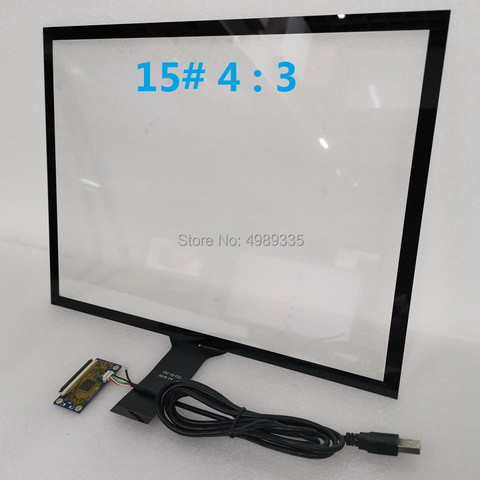 15-inch capacitive touch screen linuxWIN7810 and Android system plug and play Yili 2511 solution 4: 3 positive screen G+G struct ► Photo 1/6