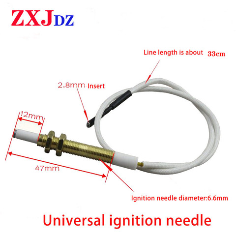 Universal ignition needle Gas stove ignition needle Built-in gas cooker with line ignition pin, gas stove and lighter universal ► Photo 1/1