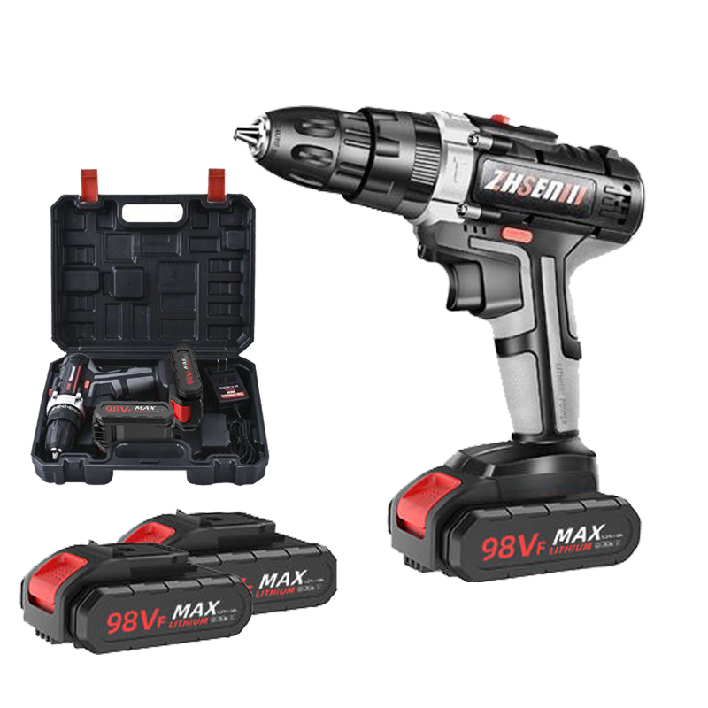 HILDA Electric Drill Cordless Screwdriver Lithium Battery Mini