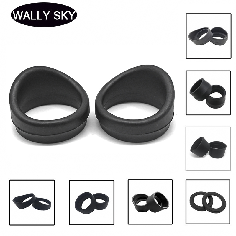 Details about   Pair of 32-34MM Rubber Eye Cup Guards for Stereo Microscope Telescope Eyepiece 