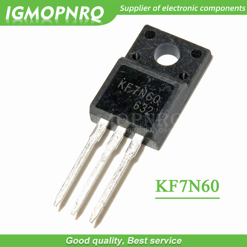 Free shipping 10pcs/lot KF7N60 TO-220F 600V 7A new original ► Photo 1/1