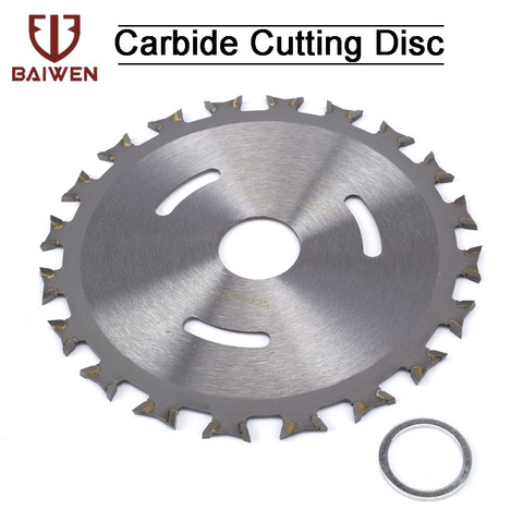 4inch Woodworking Carbide Circular Saw Blade TCT Cutting Disc Bothway 110 x 20mm 20T For Solid Wood Density Board Alloy Metal ► Photo 1/6