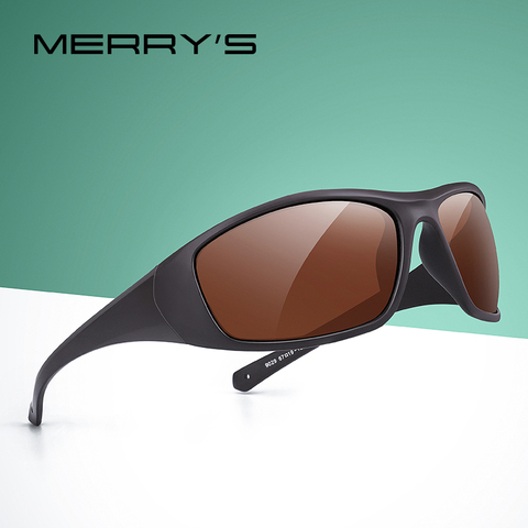 MERRYS DESIGN Men Polarized Outdoor Sports Sunglasses Male Goggles Glasses For Driving UV400 S9029 ► Photo 1/6