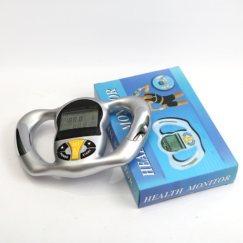 Hand-Held Health Body Fat Measure LCD Liquid Body Fat Monitor BMI Fat Measuring Instrument  Male and Female General Body Tools ► Photo 1/6