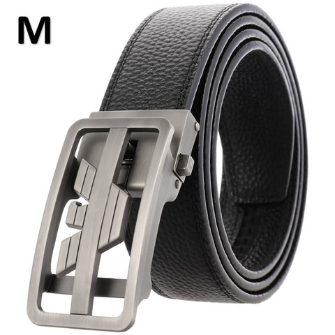New Men Business Genuine Leather Belts Beltsfamous Brand Designer Male Belt  Automatic Luxury Belt Buckle