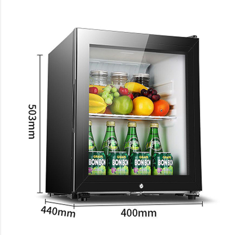 New 65L Mini single door refrigerator super capacity ice bar refrigeration micro freezing Office Hotel household exquisite 220V ► Photo 1/6