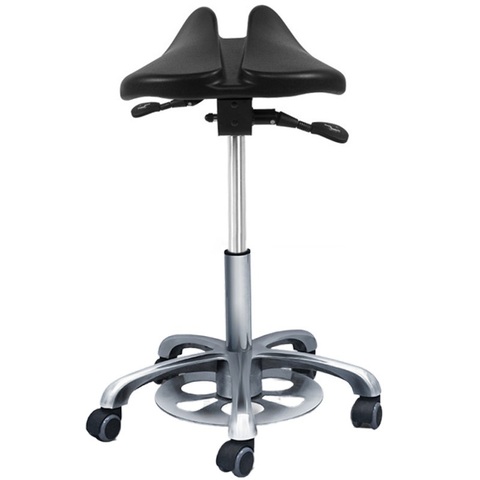 Hairdressing Tattoo Dentist Operating Room Saddle Chair Ergonomics Lifting Rotating Stool Pulley Riding Chair Office Furniture ► Photo 1/5