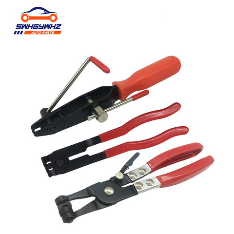 3Pcs CV Joint Boot Clamp Pliers Car Banding Hand Tool Kit Set For Use MultiFunctional With Coolant Hose Fuel Hose Clamps Tools ► Photo 1/6