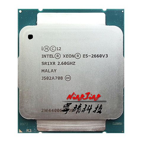 Intel Xeon E5-2660V3 E5 2660v3 E5 2660 v3 2.6 GHz Ten-Core Twenty-Thread CPU Processor 25M 105W LGA 2011-3 ► Photo 1/1