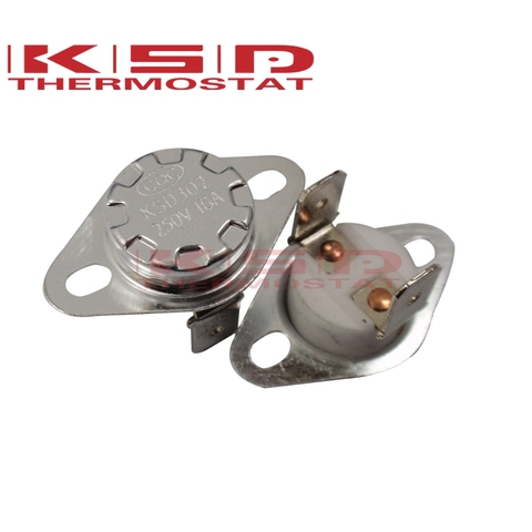 Ceramics Thermostat Thermostat KSD301/KSD302 40C~300C 16A250V NC Normal Closed Temperature Switch 40C 50C 65C 95C 130C 120C150C ► Photo 1/1