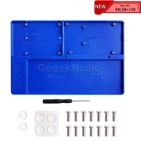 ABS Experiment Holder Platform Development Breadboard for Raspberry Pi 4B / 3B+ / 3B / 2B / B+, Zero/W, Mega 2560 ► Photo 1/6