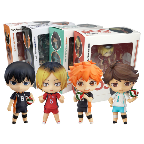 Removable Anime Haikyuu Action Figure Second Season Hinata Shoyo Tobio Oikawa Toru Kenma Funny DIY Haikyu Toy Boy Gifts Sports ► Photo 1/6