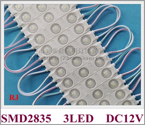 LED module injection super LED module 3.0 for sign LED advertising light module DC12V 1.2W SMD 2835 62mm*13mm aluminum PCB ► Photo 1/6