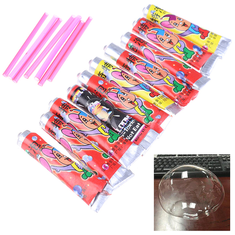 2Bag 10pcsBubble Glue Blowing Bubble Ball Toys for Children Space Balloon Nostalgic Classical Outdoor Toys Not Easy To Break ► Photo 1/6