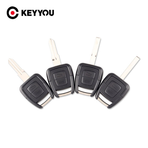 KEYYOU 2 Buttons Car Key Shell For Opel Vauxhall Vectra Zafira Omega Astra H J Insignia G Mk4 B C Mokka HU43 HU46 YM28 HU100 ► Photo 1/6