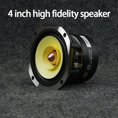 KYYSLB 25W 4-8ohm 4-inch Fever Full-range Speaker Cast Aluminum Basin Stand Fine Treble Thick Midrange Bass Shock Speaker ► Photo 1/6