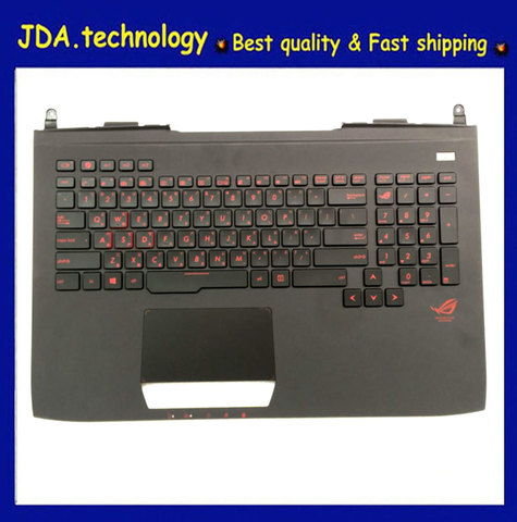 Wellendorff                    New top upper case for Asus G751J G751JL G751JM Palmrest US keyboard upper cover 90NB06G1-R30300 ► Photo 1/1