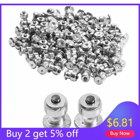 Winter Wheel Lugs Car Tires Studs Screw Snow Spikes Wheel Tyre Snow Chains Studs For Shoes ATV Car Motorcycle Tire 8x10mm ► Photo 1/6
