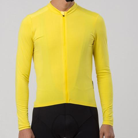 SPEXCEL All New Pro team aero thermal fleece cyclling jersey long sleeve winter Lycra Brushing Seamless cycling jersey ► Photo 1/6