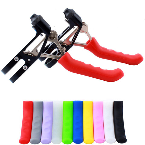 2 PCS Bicycle Brake Protector Universal Type Bike Brake Handle Lever Cover MTB Road Bike Cycling Brake Non-slip Protector Sleeve ► Photo 1/6