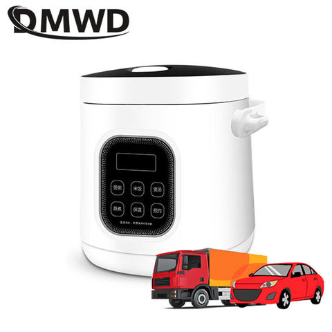 DMWD 2L Intelligent Rice cooker for Car Truck lorry Onboard 12V 24V Food warmer steamer noodles boiler Fast heating cooking pot ► Photo 1/5