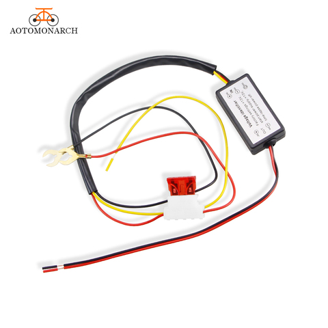 DRL Controller Auto Car LED Daytime Running Lights Controller Relay Harness Dimmer On/Off 12V Fog Light Controller ► Photo 1/6