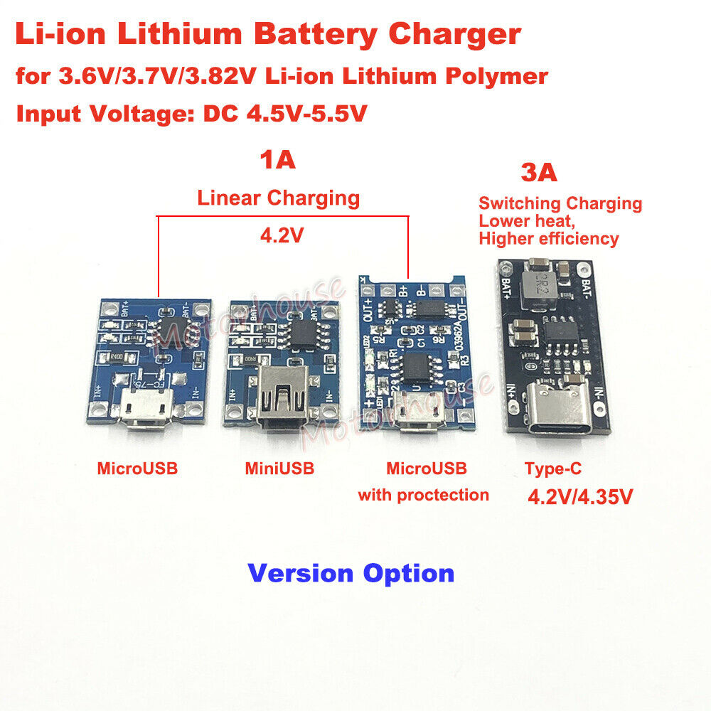 1PCS TP4056 4.2V 3A High Current Lithium Battery Charging Board Charger Module C 