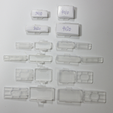 3010 3020 4010 4020 Transparent Clear Waterproof Wire Sign Cable Tie Marker Labeled Tag Box ► Photo 1/6