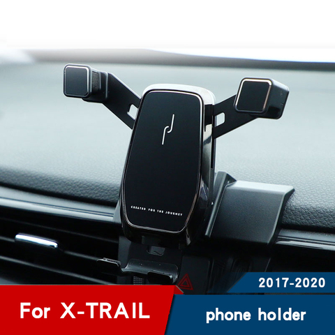 Car phone holder for nissan x trail 2022 accessories air vent Mobile phone stand Navigation bracket 2017 2022 ► Photo 1/6