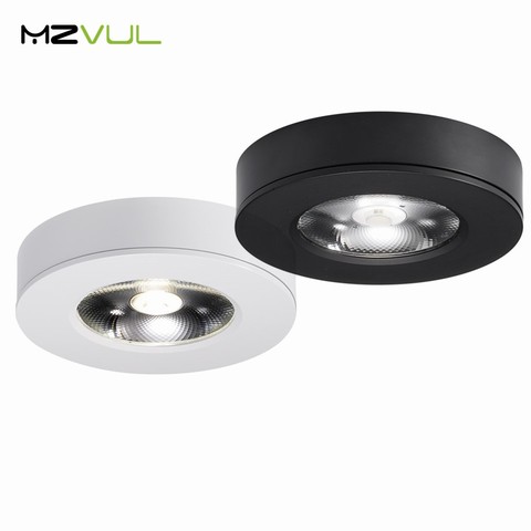 Ultra Thin LED Ceiling Lamp Round Spot light led 10W 7W 5W Down Light Surface Mounted AC 220V Modern Lamp For Home Lighting ► Photo 1/6