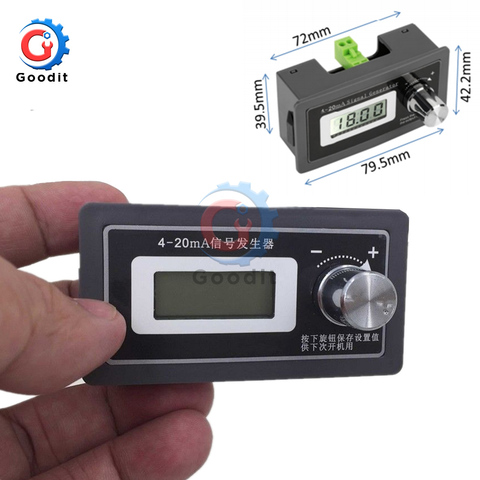4-20mA PLC Signal Generator Current Transducer Test Two Wire Output 2 orders ► Photo 1/6
