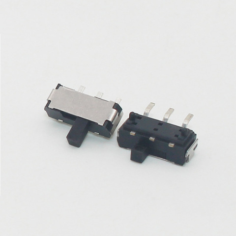 10pcs SK19 3 Pin Mini Slide Switch On-OFF 2Position Micro Slide Toggle Switch Miniature Horizontal Slide Switch  Micro Limit ► Photo 1/2