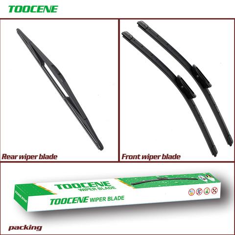 Front and Rear Wiper  Blade For Renault Scenic 1996-2003 Windshield  Rubber Brush Car Accessories 24+16+16 ► Photo 1/1