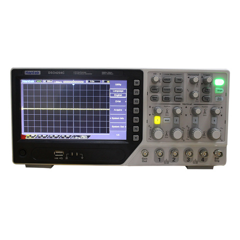 Hantek DSO4204C Digital Oscilloscope 200MHz 4 Channels Portable USB PC LCD Osciloscopio Automotive +EXT+DVM+Auto range function ► Photo 1/5