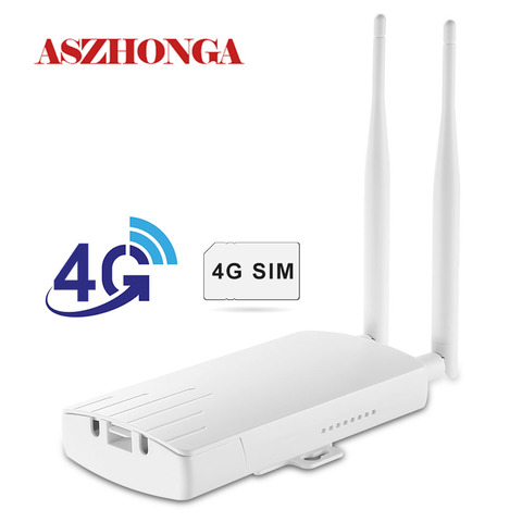 Wireless 3G 4G SIM Card Router for Wifi Camera 2.4G Repeater 2Pcs 5dbi Anternna 802.11b Wi-Fi Extender GSM/WCDMA/FDD-LTE/TDD-LTE ► Photo 1/6