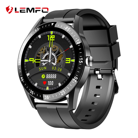 Buy Online Lemfo Smart Watch Hd Full Touch Display Bluetooth Call Heart Rate Monitor Ip67 Waterproof For Android Ios Phone Smartwatch Alitools